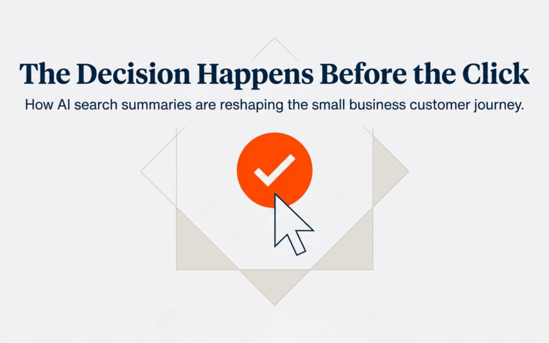 How AI Is Changing Small Business Marketing: Why Customers Decide Before They Click