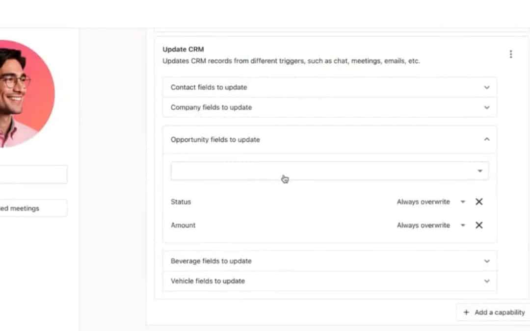 Automatically Keep Opportunities and Custom CRM Fields Up to Date with CRM AI