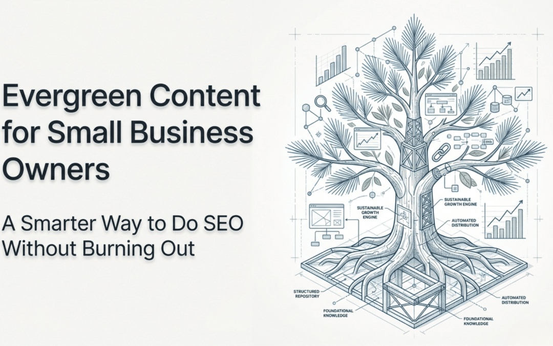 Evergreen Content for Small Business Owners: A Smarter Way to Do SEO Without Burning Out